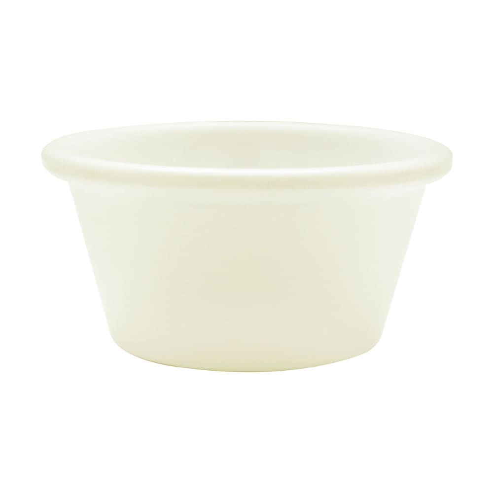 Thunder Group ML536B1 2 1/2 oz Smooth Melamine Ramekin, Bone