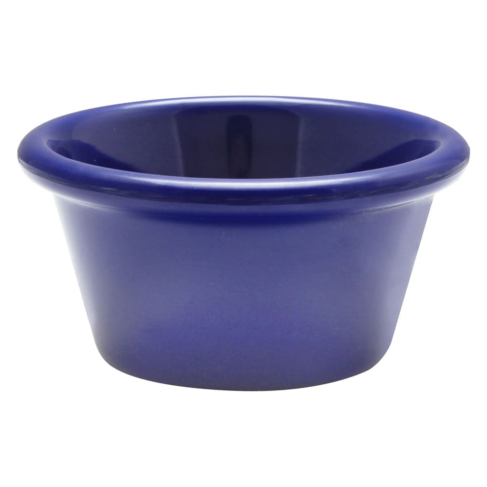 Thunder Group ML536CB1 2 1/2 oz Smooth Melamine Ramekin, Cobalt Blue