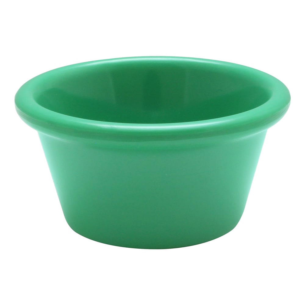 Thunder Group ML536GR1 2 1/2 oz Smooth Melamine Ramekin, Green