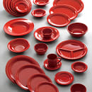 Thunder Group ML536PR1 2 1/2 oz Smooth Melamine Ramekin, Pure Red thumbnail 2