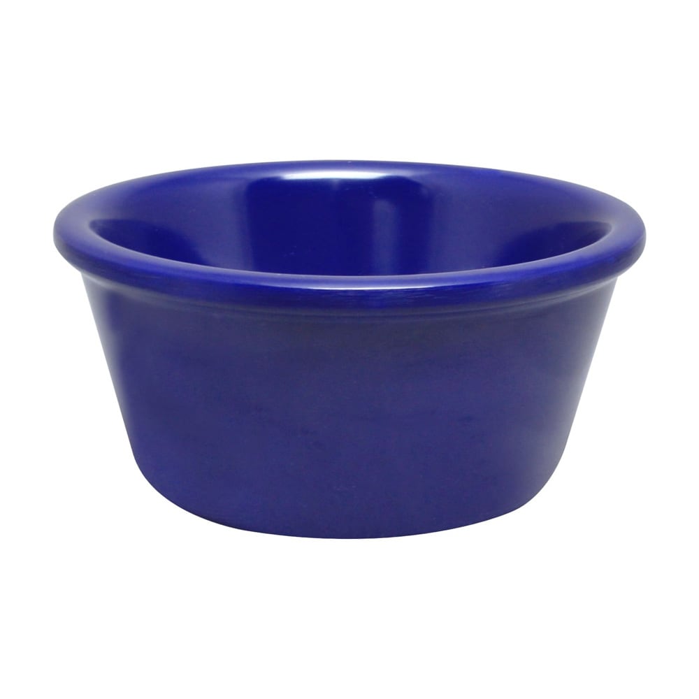 Thunder Group ML537CB1 3 oz Smooth Melamine Ramekin, Cobalt Blue