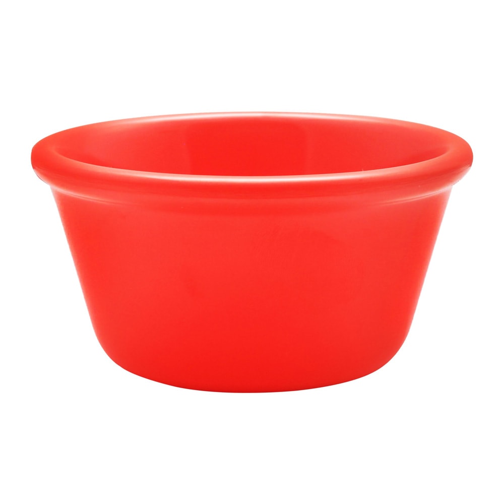 Thunder Group ML538RD1 4 oz Smooth Melamine Ramekin, Orange
