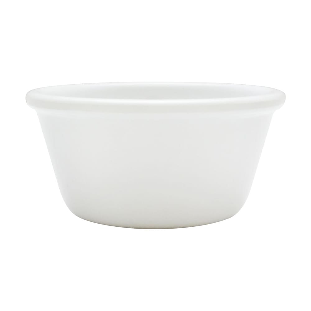 Thunder Group ML538W1 4 oz Smooth Melamine Ramekin, White