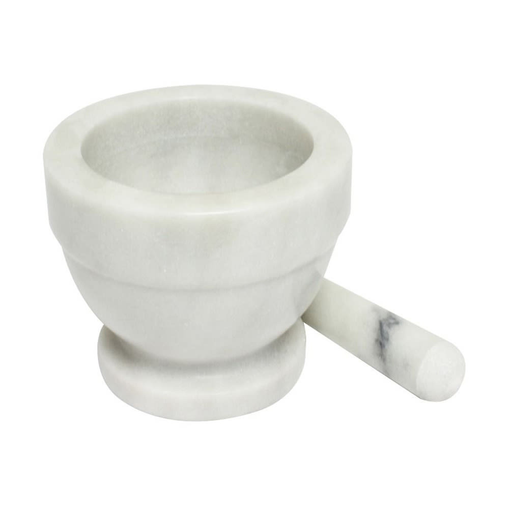 Thunder Group MRGR002 5" Mortar and Pestle, Marble