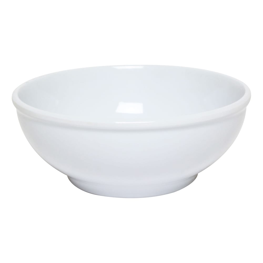 Thunder Group PH5010TW 88 oz Round Melamine Noodle Bowl, Imperial White
