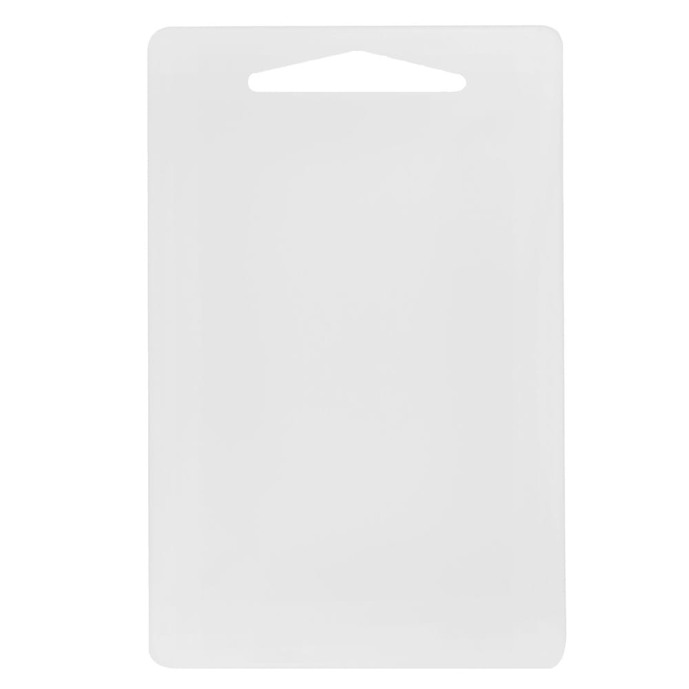 Thunder Group PLCB008 Plastic Cutting Board - 6" x 10", White