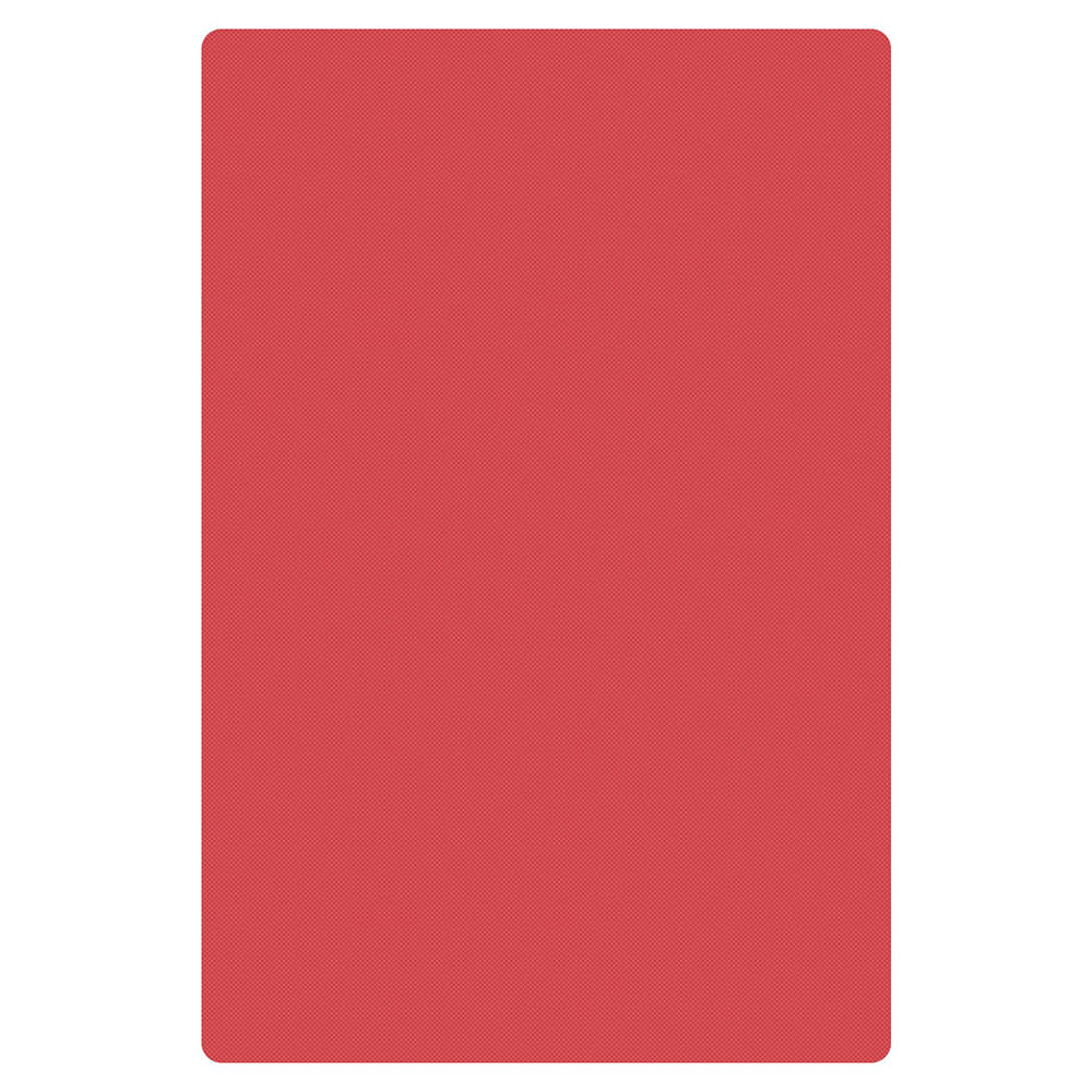 Thunder Group PLCB201505RD Plastic Cutting Board - 15" x 20", Red