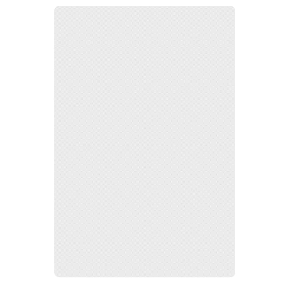 Thunder Group PLCB241805WH Plastic Cutting Board - 18" x 24", White