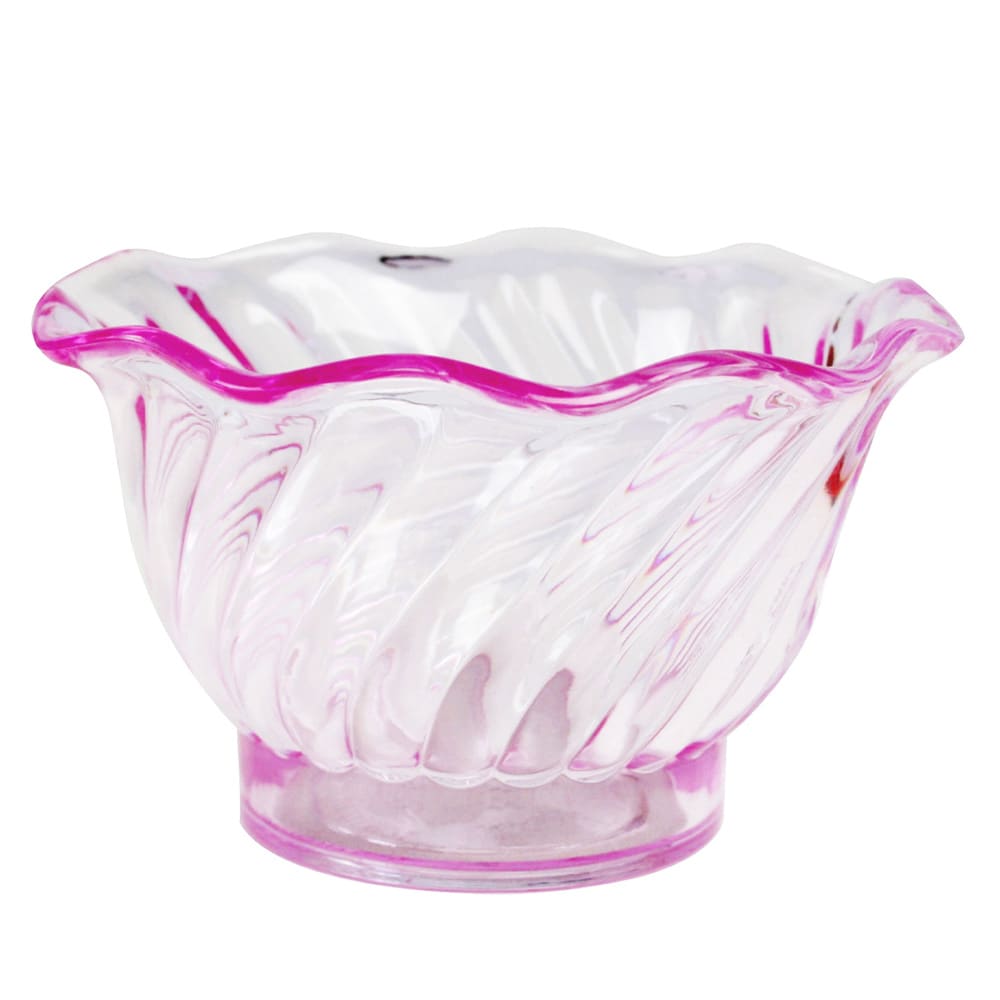 Thunder Group PLDS005P 5 oz Swirl Tulip Dessert Dish, Purple