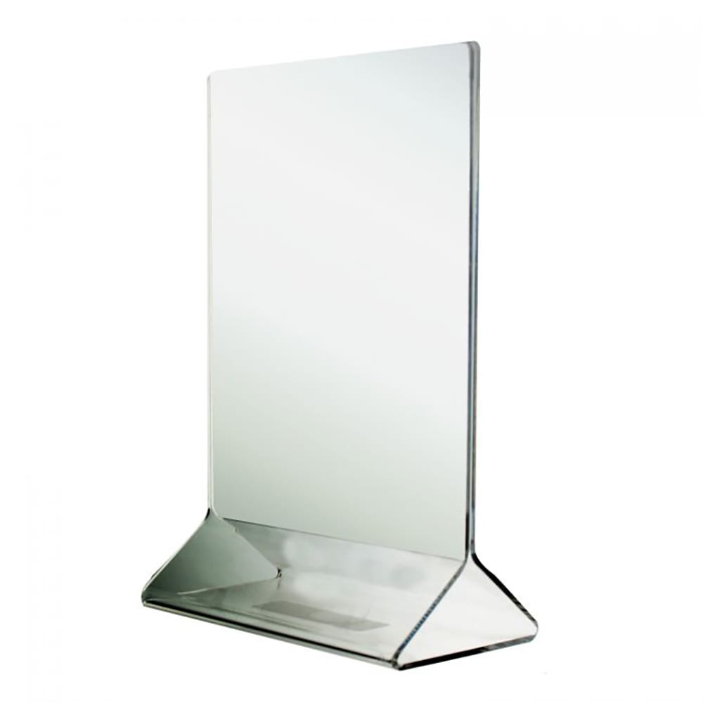 Thunder Group PLMH002 Tabletop Menu Card Holder - 4" x 6", Acrylic