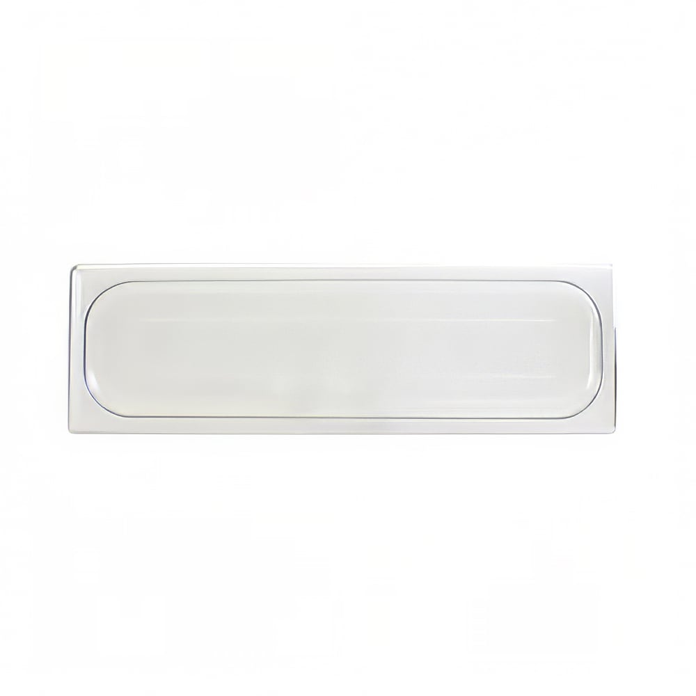 Thunder Group PLPA7120LC Half Size Long Food Pan Cover - Polycarbonate, Clear