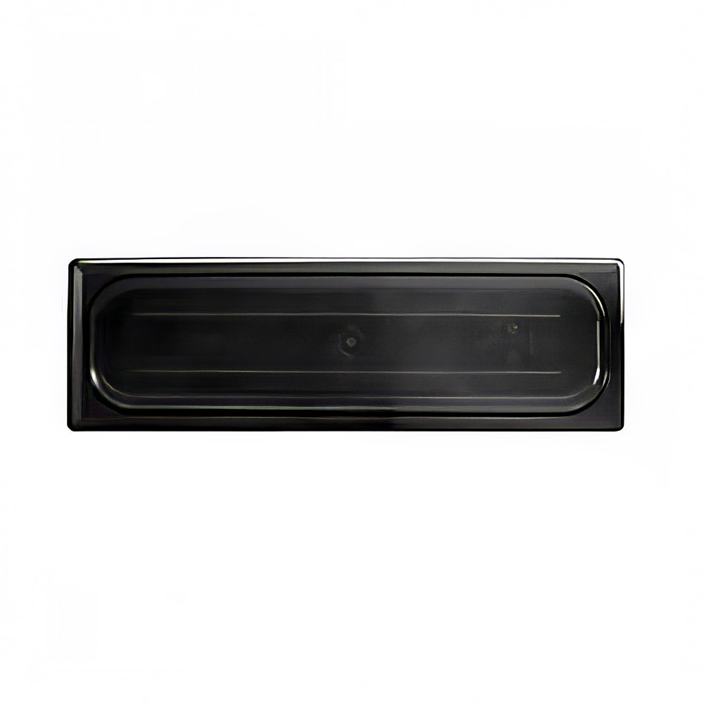 Thunder Group PLPA7120LCBK Half Size Long Food Pan Cover - Polycarbonate, Black