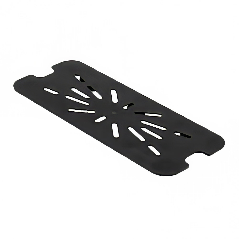 Thunder Group PLPA7130DSBK Third Size Drain Shelf - Polycarbonate, Black