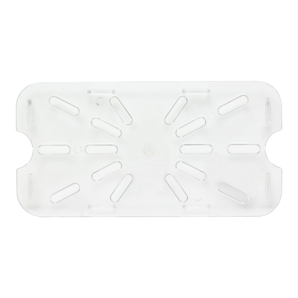 Thunder Group PLPA7140DS Quarter Size Drain Shelf - Polycarbonate, Clear