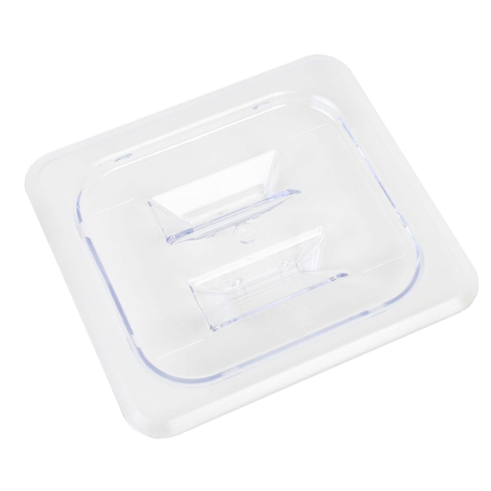 Thunder Group PLPA7160C Sixth Size Food Pan Cover - Polycarbonate, Clear
