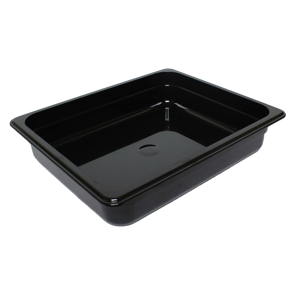 Thunder Group PLPA8122BK 2 1/2"D Half Size Food Pan