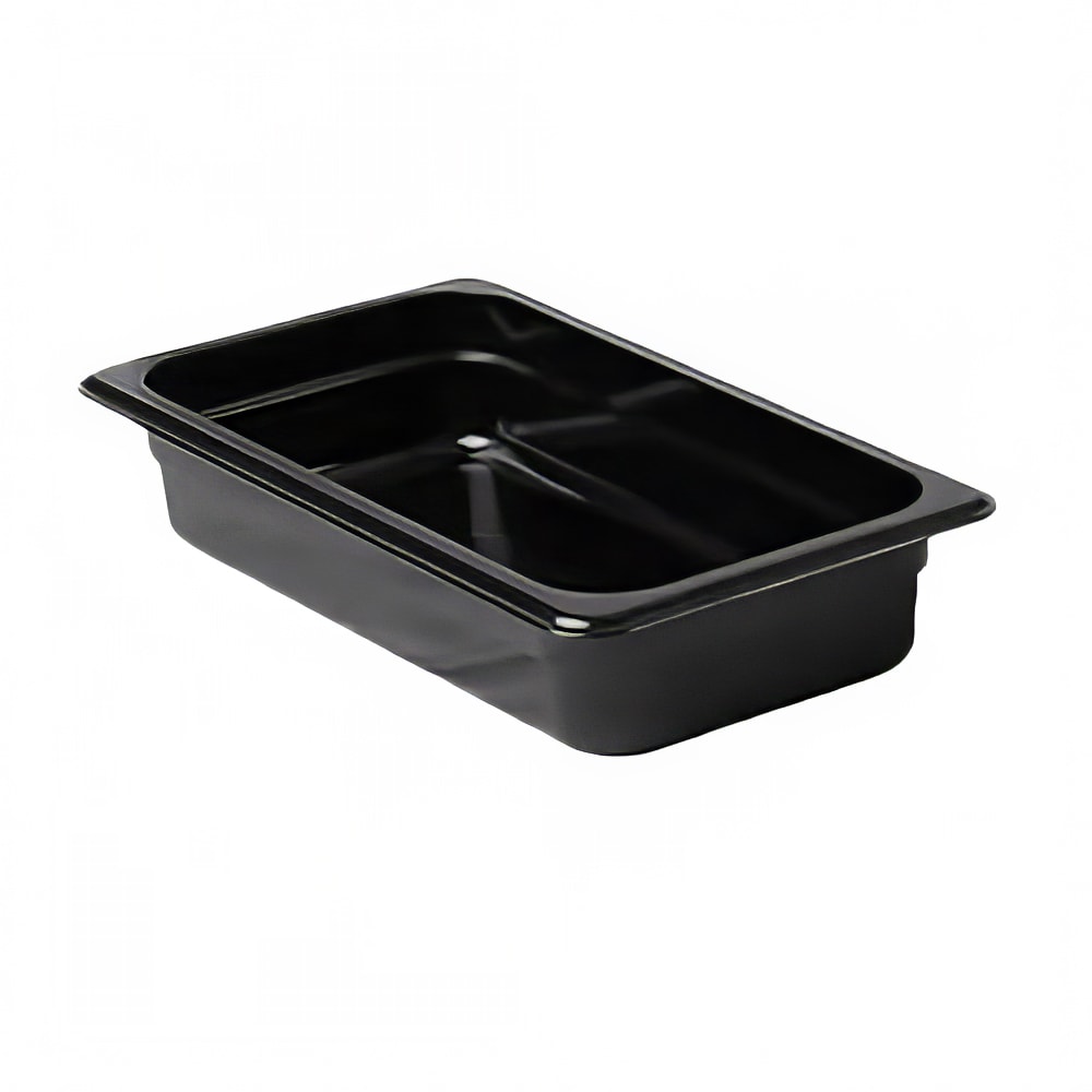 Thunder Group PLPA8132BK 2 1/2"D Third Size Food Pan