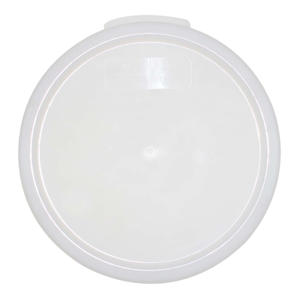 Thunder Group PLRFC121822TL Cover for 12, 18, & 22 qt Food Storage Containers - Polypropylene, Translucent