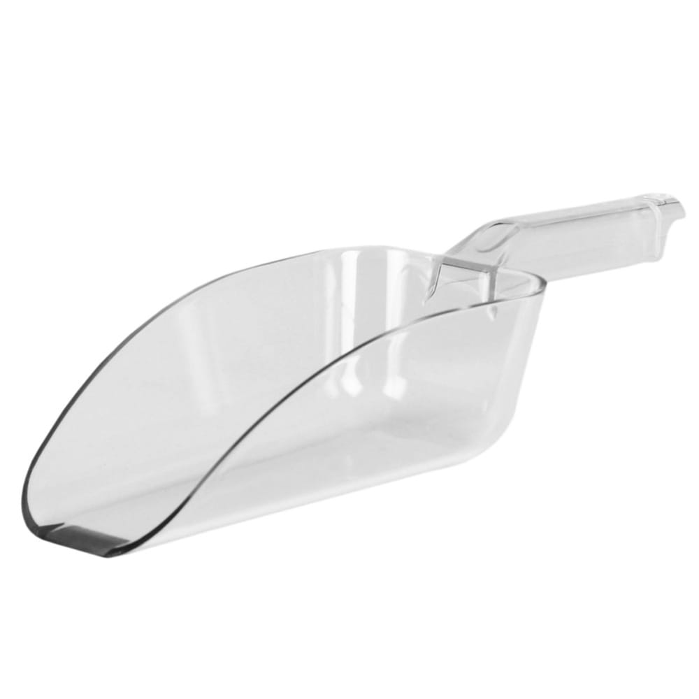 Thunder Group PLSC064CL 64 oz Square Ice Scoop - Polycarbonate