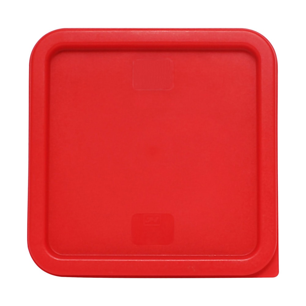Thunder Group PLSFT0608C Cover for 6 qt & 8 qt Food Storage Containers - Plastic, Red