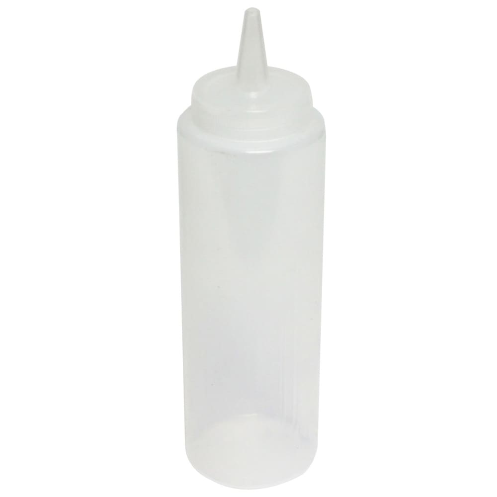 Thunder Group PLTHSB008C 8 oz Squeeze Bottle - Plastic, Clear