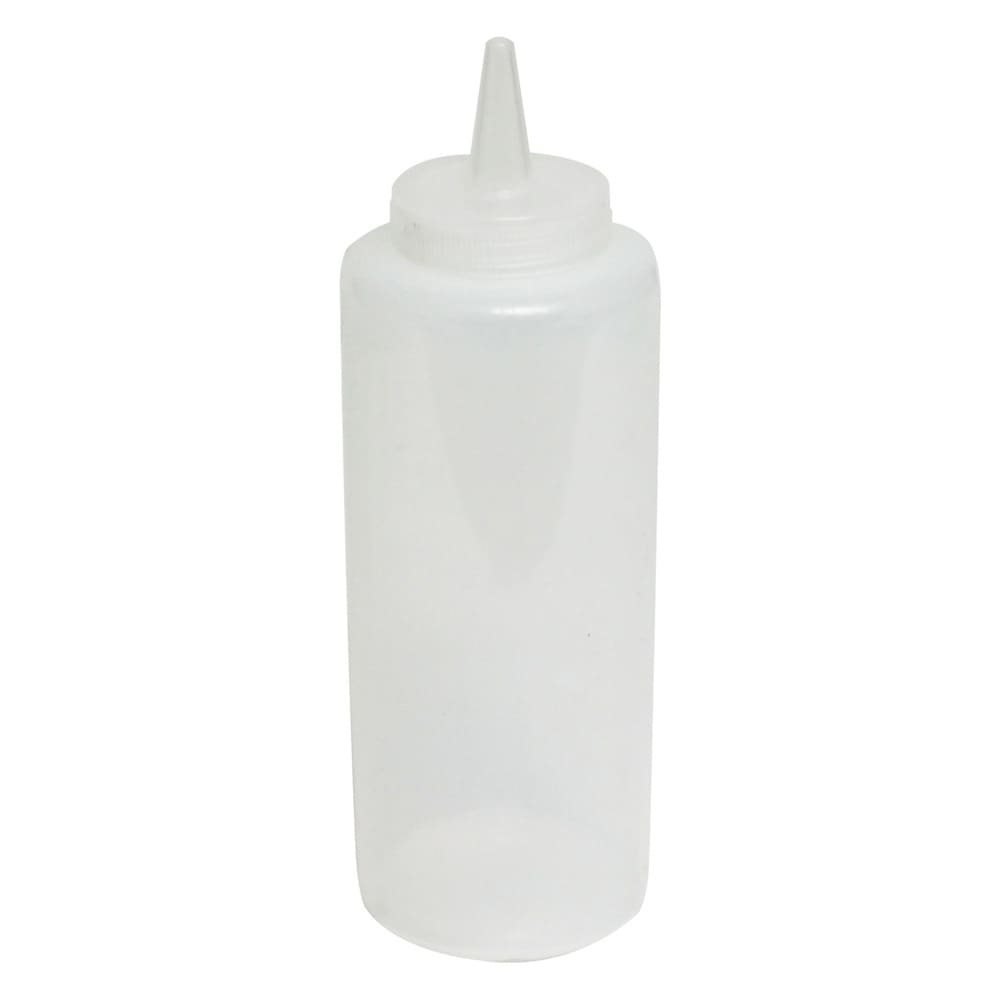 Thunder Group PLTHSB012C 12 oz Squeeze Bottle - Plastic, Clear