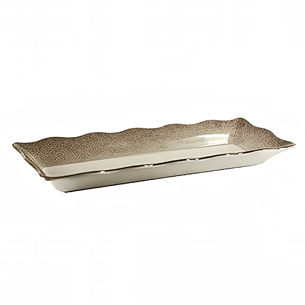 Thunder Group SD3318J Melamine Serving Tray - 17 1/2" x 6 3/4", Beige