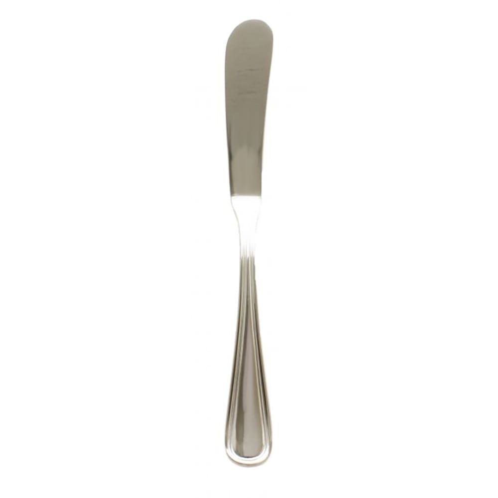 Thunder Group SLAT211 6 4/5" Butter Knife with 18/10 Stainless Grade, Atlantic Pattern
