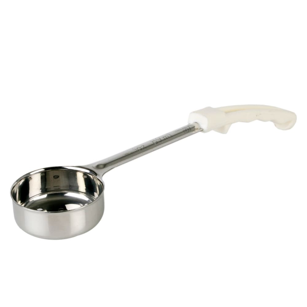Thunder Group SLLD103PA 3 oz Perforated Portion Spoon w/ Stainless Bowl, Ivory