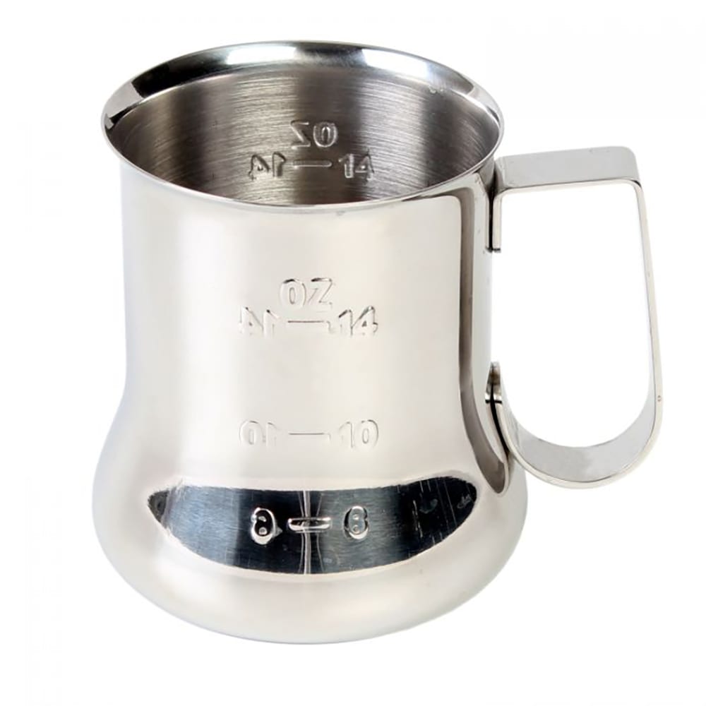 Thunder Group SLMP0018 18 oz Expresso Milk Pitcher - Stainless Steel