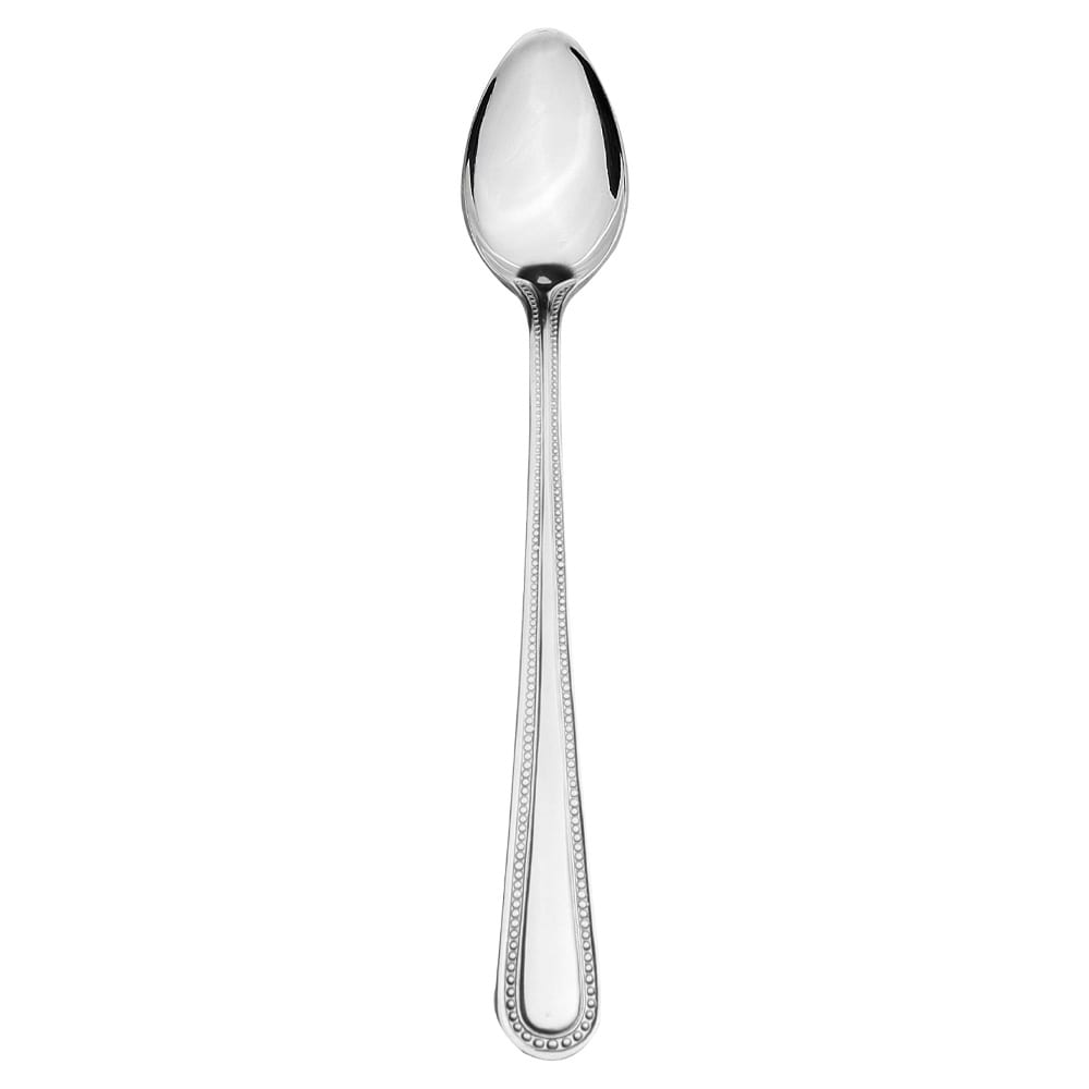 Thunder Group SLNP005 7 2/5" Iced Tea Spoon with 18/0 Stainless Grade, Jewel Pattern