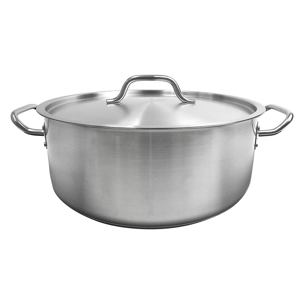 Thunder Group SLSBP4015 15 qt Stainless Steel Braising Pot