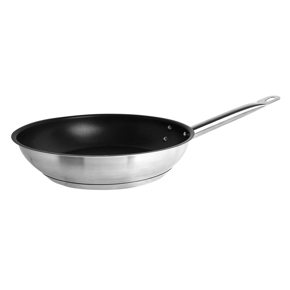 Thunder Group SLSFP4109 9 1/2" Non Stick Stainless Steel Frying Pan w/ Hollow Metal Handle