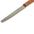 Thunder Group SLSK016 8 1/4" Steak Knife w/ Wood Handle, Stainless Steel thumbnail 2