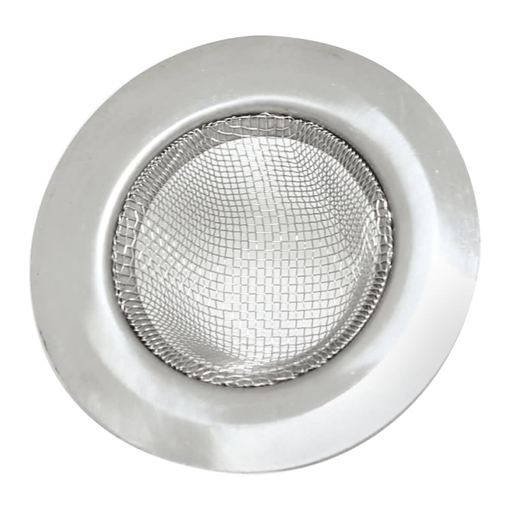 Thunder Group SLSN001W Large Sink Strainer w/ Wide Rim - Stainless Steel