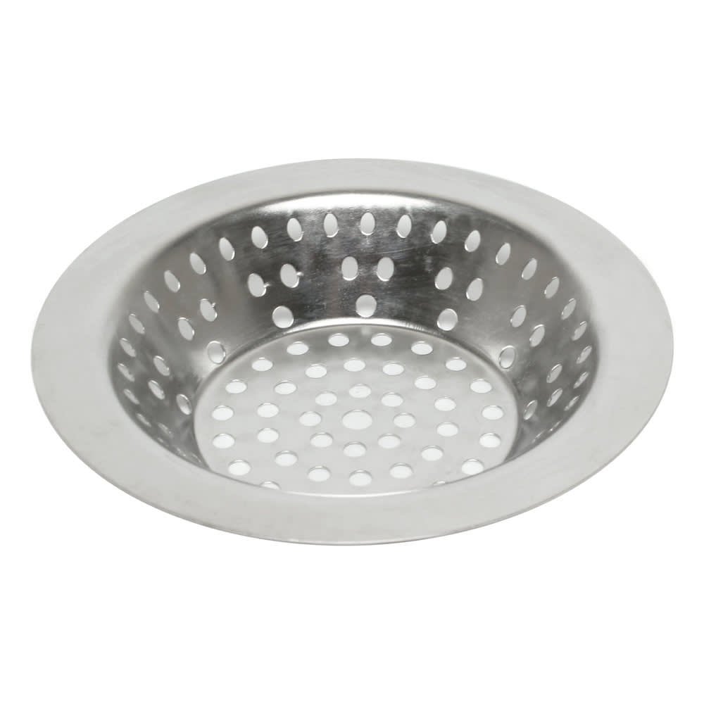 Thunder Group SLSN335 3 1/2" Perforated Sink Strainer - Stainless Steel