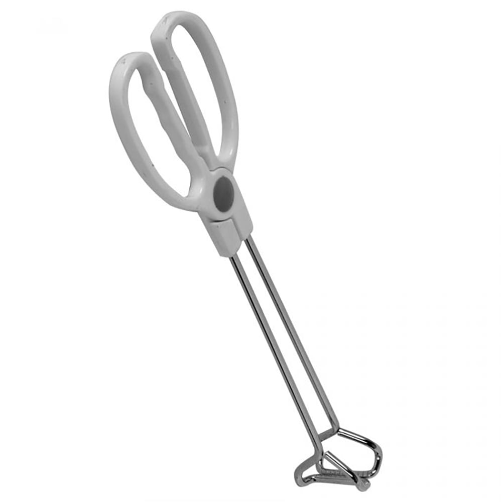 Thunder Group SLSR015 15"L Stainless Scissor Tongs