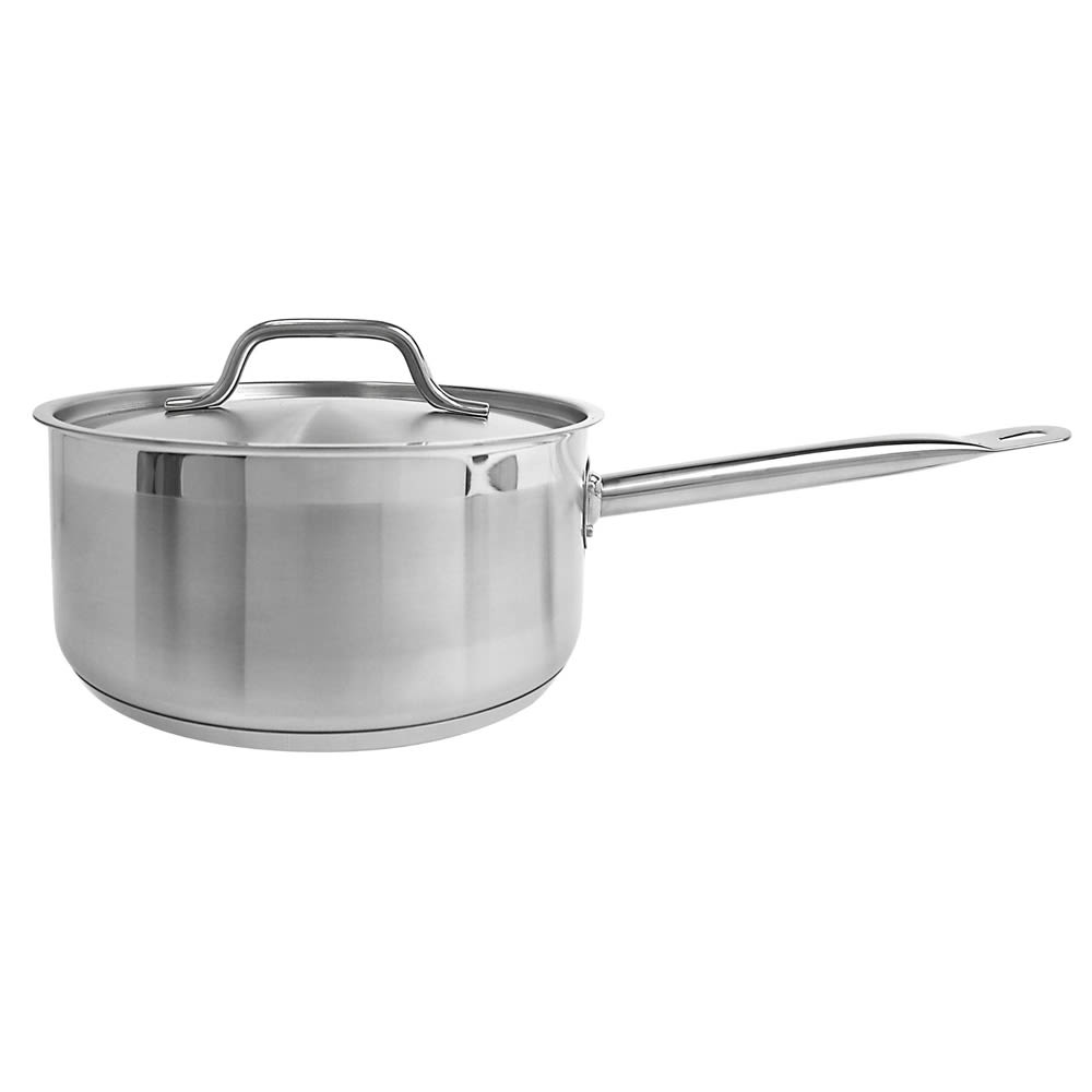Thunder Group SLSSP4060 6 qt Stainless Steel Saucepan w/ Hollow Metal Handle