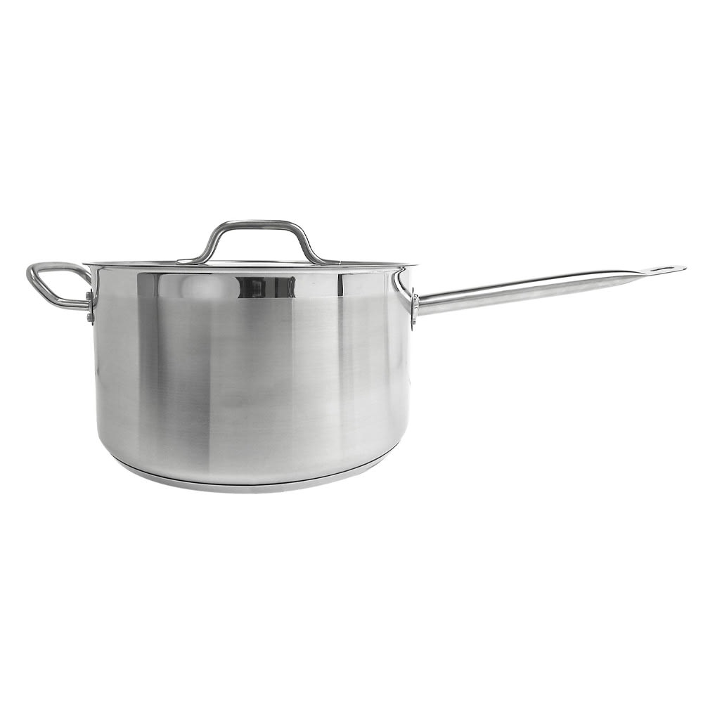 Thunder Group SLSSP4100 10 qt Stainless Steel Saucepan w/ Hollow Metal Handle