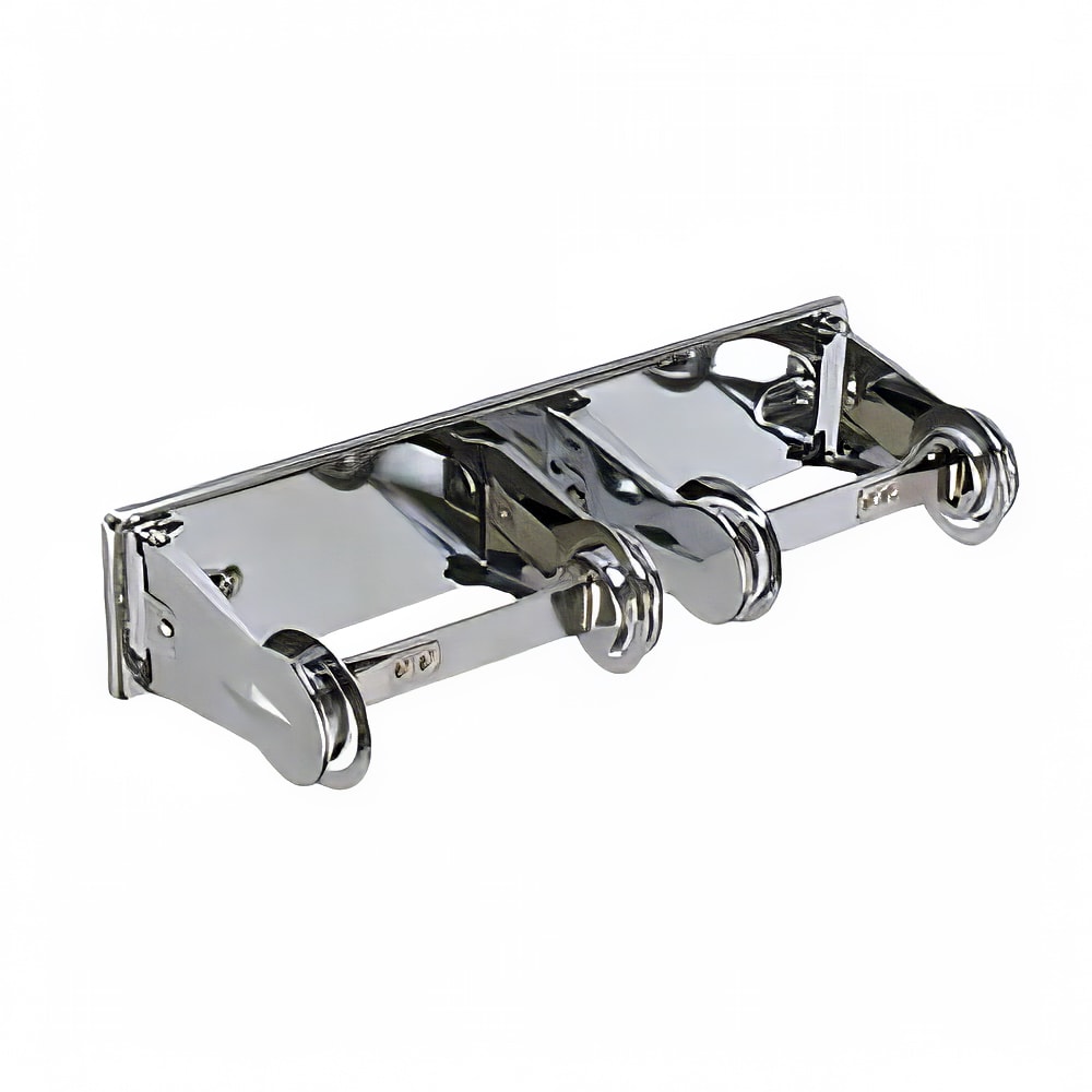 Thunder Group SLTD102 Wall Mount Toilet Paper Dispenser for (2) Roll, Chrome Plated