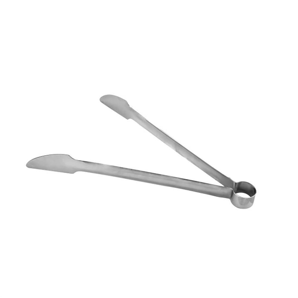 Thunder Group SLTG310 10 1/2"L Stainless Hamburger Tongs
