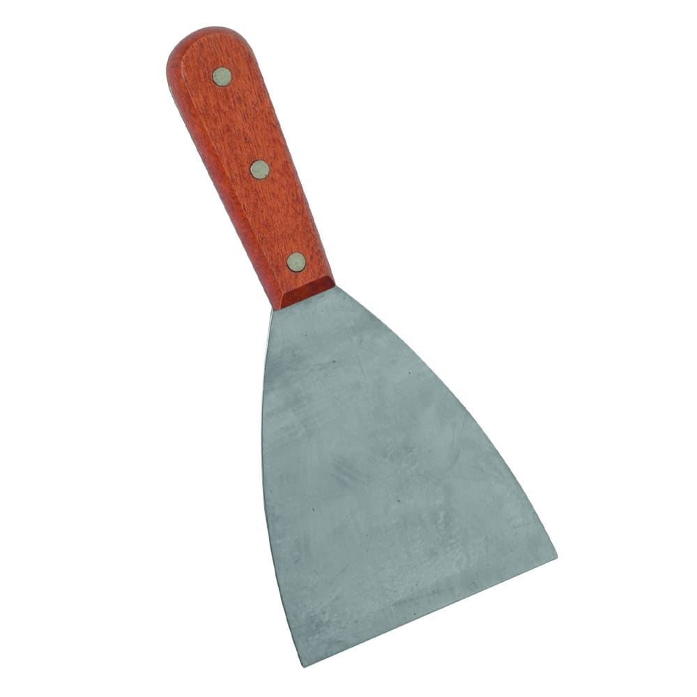 Thunder Group SLTWBS004 8 1/2" Pan Scraper w/ Wood Handle, Stainless Steel