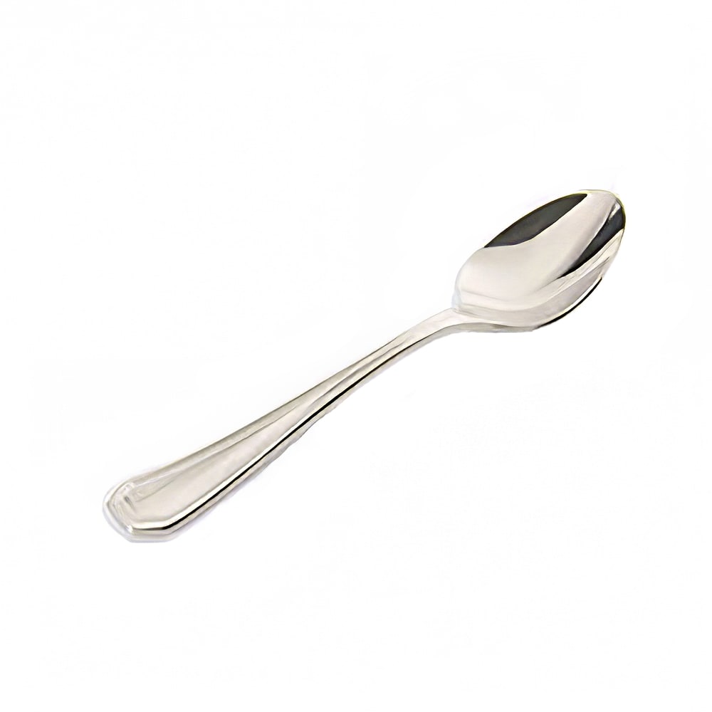 Thunder Group SLWH201 4 3/10" Demitasse Spoon with 18/10 Stainless Grade, Wilshire Pattern