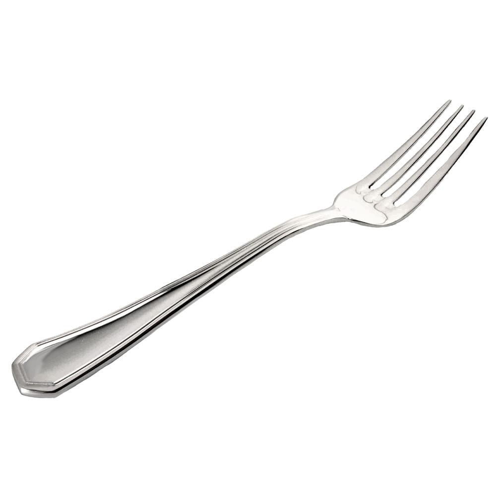 Thunder Group SLWH206 7 2/5" Dinner Fork with 18/10 Stainless Grade, Wilshire Pattern