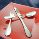 Thunder Group SLYK203 5 9/10" Bouillon Spoon with 18/10 Stainless Grade, York Pattern thumbnail 2