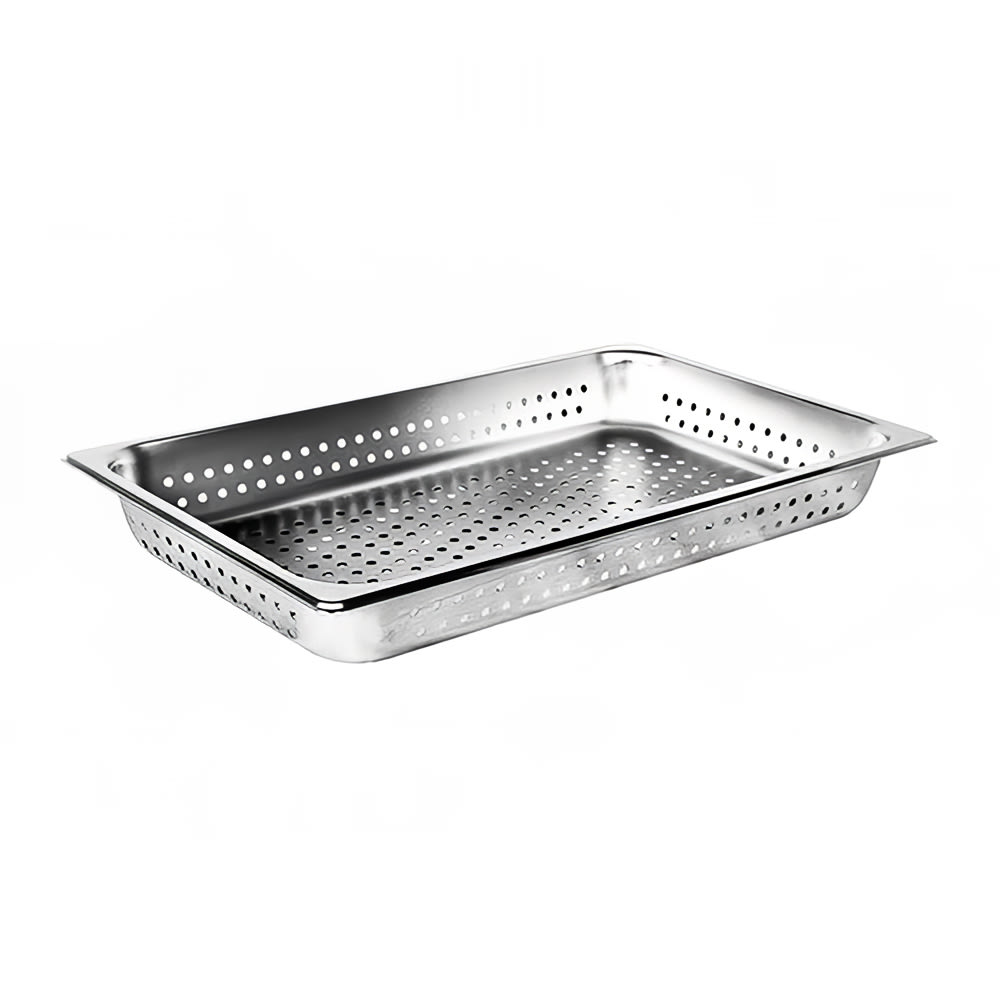 Thunder Group STPA3002PF Full Size Steam Pan - Perforated, Stainless
