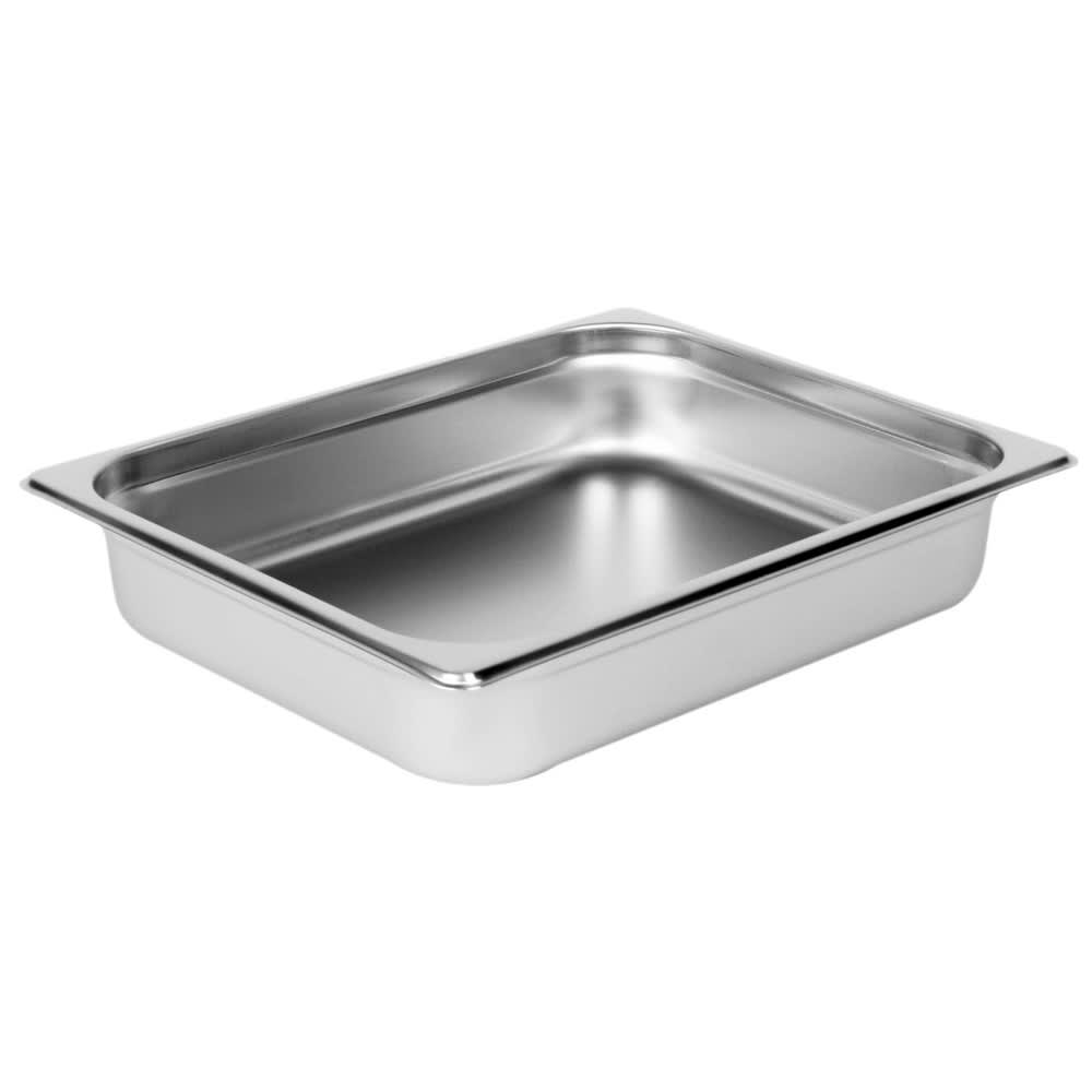 Thunder Group STPA3122 Half Size Steam Pan, Stainless