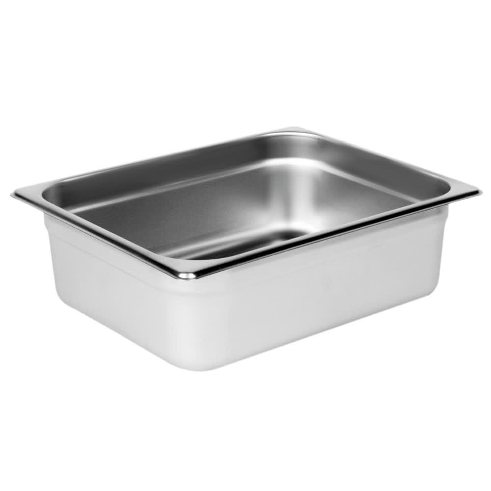 Thunder Group STPA3124 Half Size Steam Pan, Stainless