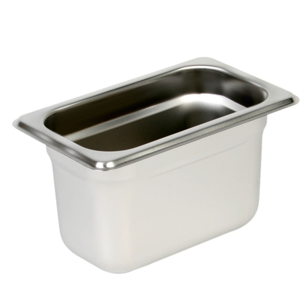 Thunder Group STPA3194 Ninth Size Steam Pan, Stainless