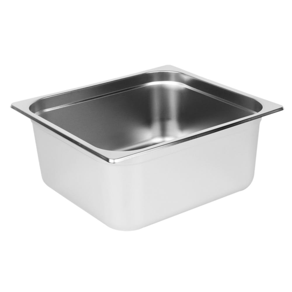 Thunder Group STPA3236 Two Third Size Steam Pan, Stainless